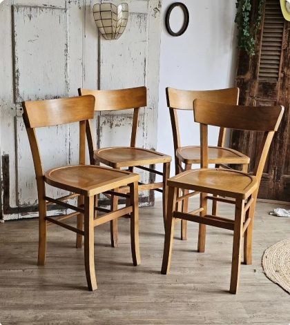 Anciennes chaises de bistrot  lot 4