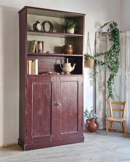 Ancien meuble d'atelier début 20e patine exceptionnelle