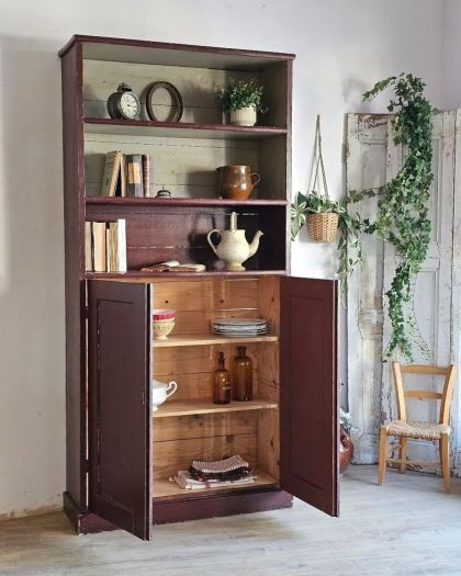 Ancien meuble d'atelier début 20e patine exceptionnelle