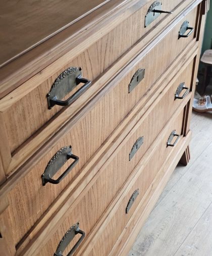 Ancienne grande commode style Louis-Philippe