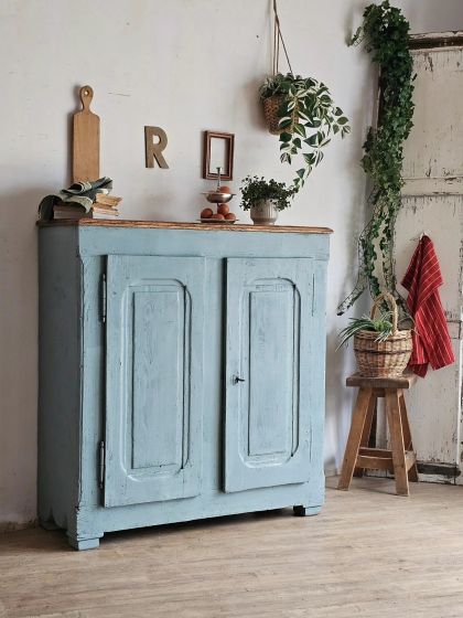 Ancien buffet rustique de campagne début 20e