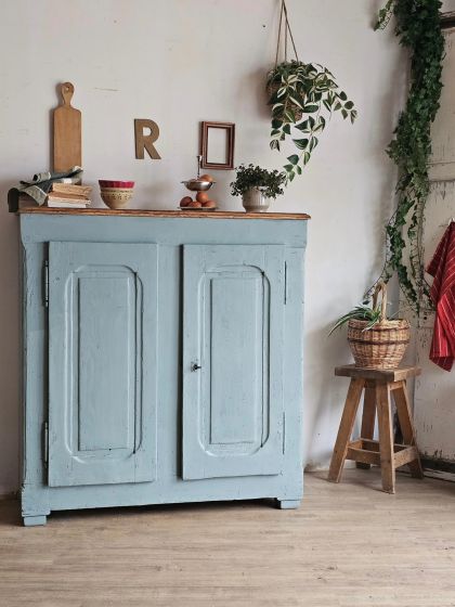 Ancien buffet rustique de campagne début 20e
