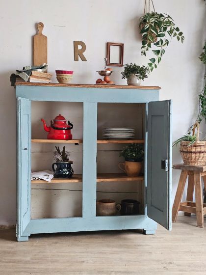 Ancien buffet rustique de campagne début 20e