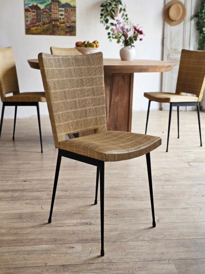 Suite de 4 chaises Colette Gueden années 50