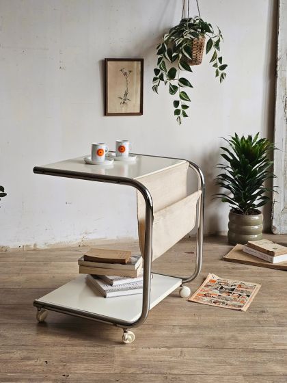 Bout de canapé / table d'appoint Tomas Jelinek pour IKEA années 80