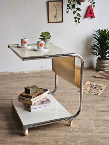 Bout de canapé / table d'appoint Tomas Jelinek pour IKEA années 80