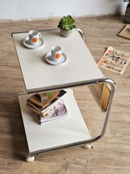 Bout de canapé / table d'appoint Tomas Jelinek pour IKEA années 80