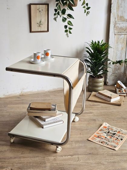 Bout de canapé / table d'appoint Tomas Jelinek pour IKEA années 80