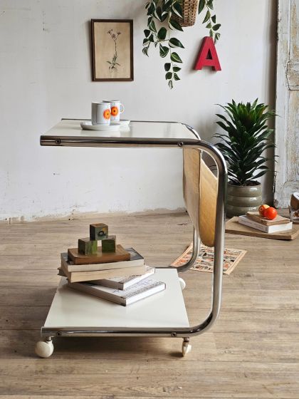 Bout de canapé / table d'appoint Tomas Jelinek pour IKEA années 80