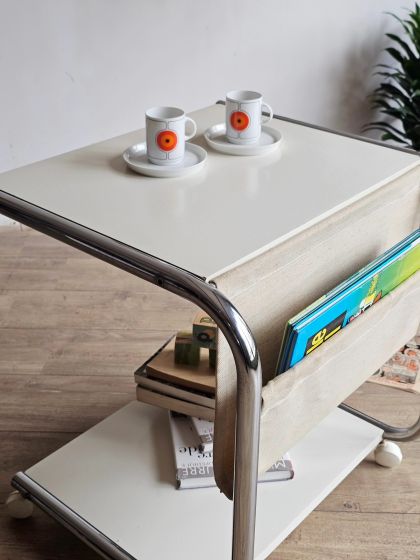 Bout de canapé / table d'appoint Tomas Jelinek pour IKEA années 80