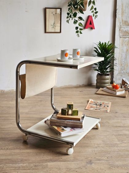 Bout de canapé / table d'appoint Tomas Jelinek pour IKEA années 80