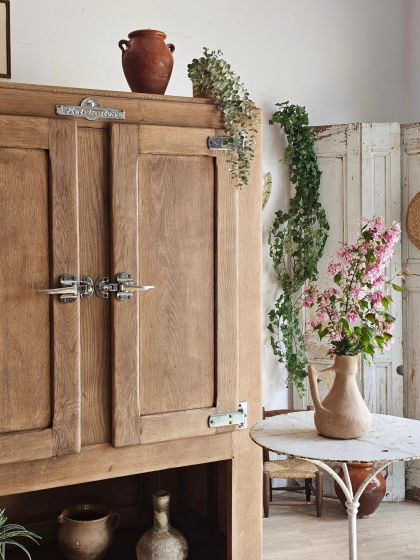 Ancienne glacière Kelvinator en chêne années 20/30 ancien Frigo