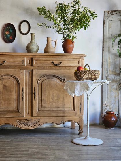 Ancien grand buffet en chêne fin XIXe début XXe