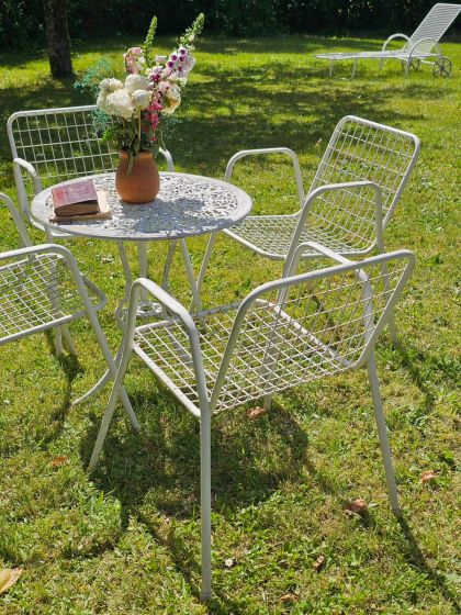 Suite de 4 fauteuils EMU Rio Italie années 60