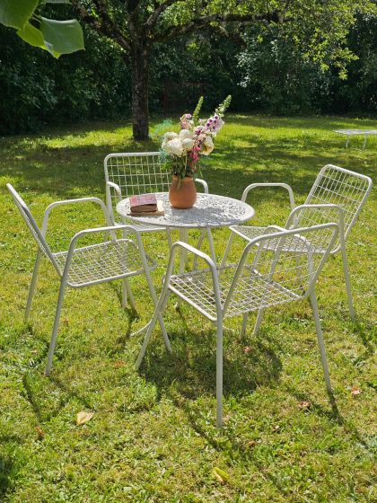 Suite de 4 fauteuils EMU Rio Italie années 60
