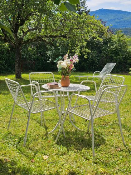 Suite de 4 fauteuils EMU Rio Italie années 60