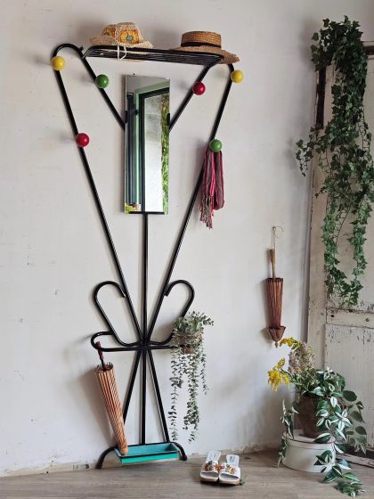 Ancien vestiaire d'entrée attribué à Roger Féraud années 50