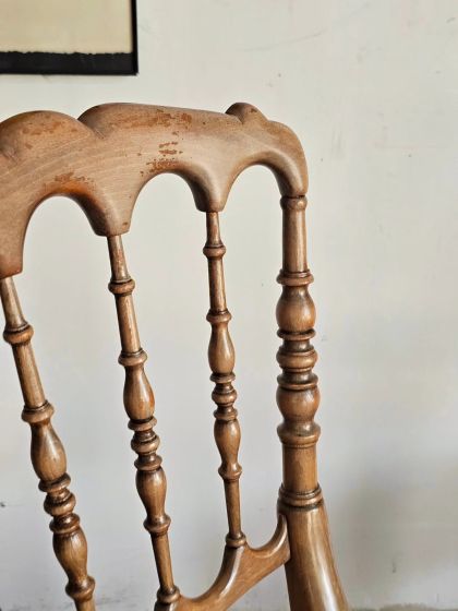 Ancienne paire de chaises Napoléon III