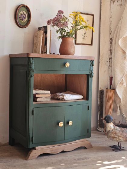 Ancien meuble d’appoint chevet Art déco circa 1930